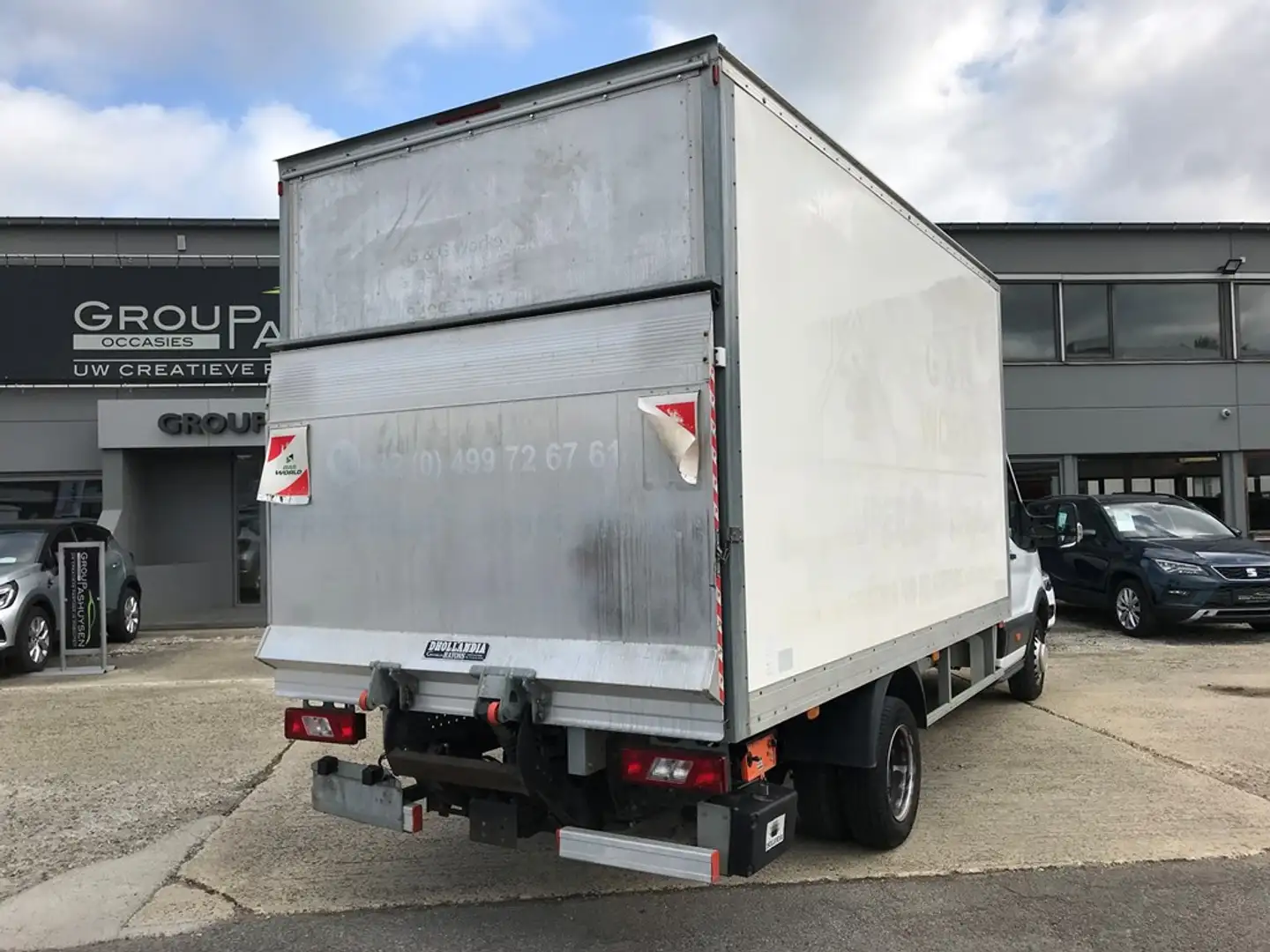Ford Transit 2.0TDCi 170PK Alu Kast + Laadklep Blanc - 2