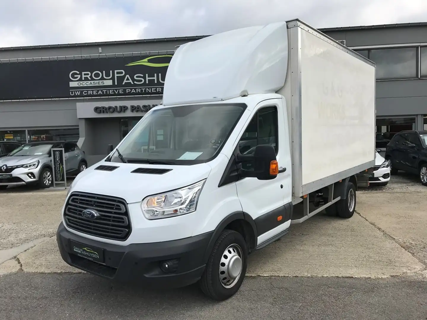 Ford Transit 2.0TDCi 170PK Alu Kast + Laadklep Blanc - 1