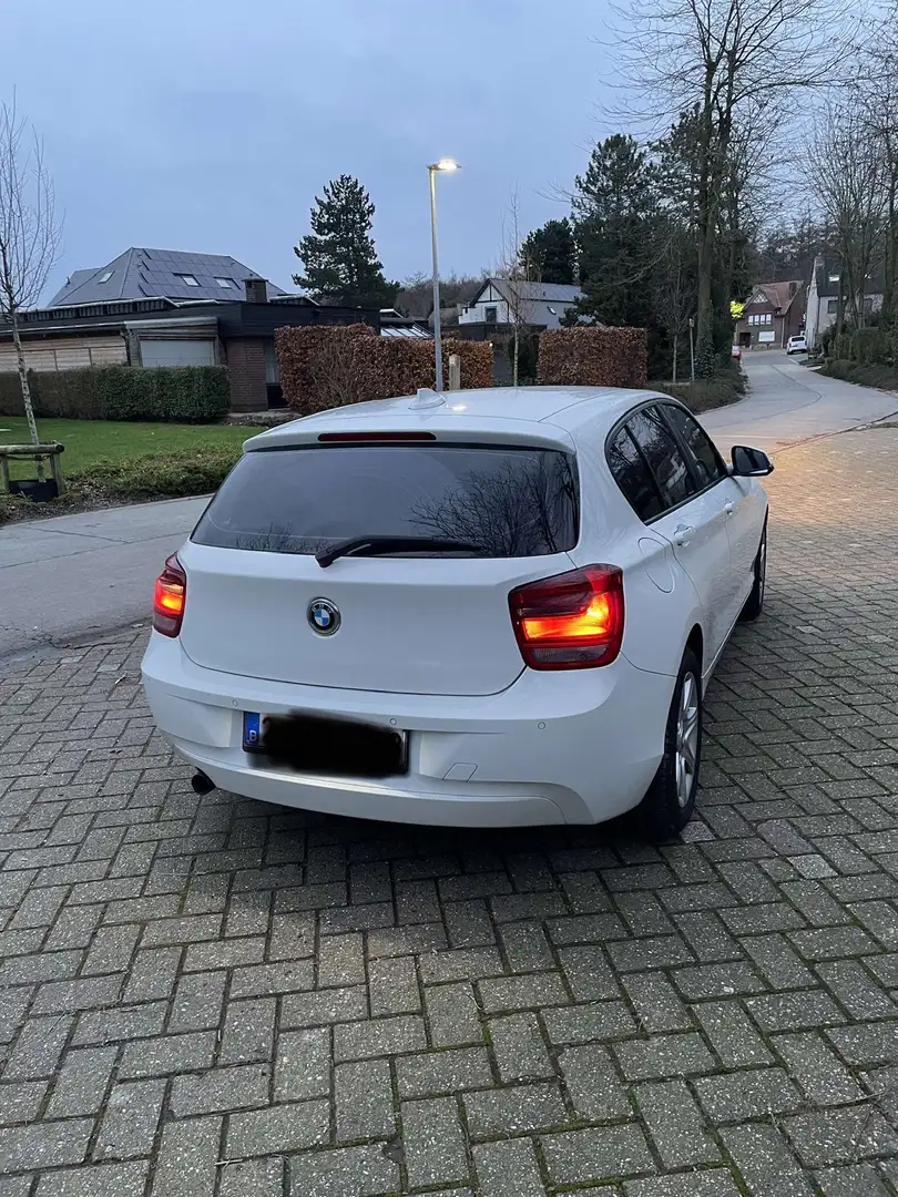 BMW 114 114i EURO 6B Blanc - 2