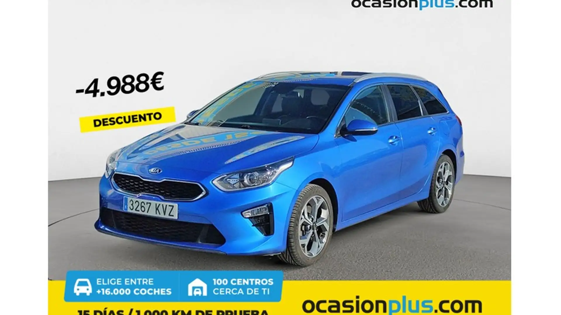 Kia Ceed / cee'd Tourer 1.4 T-GDi Eco-Dynamics Tech DCT Azul - 1