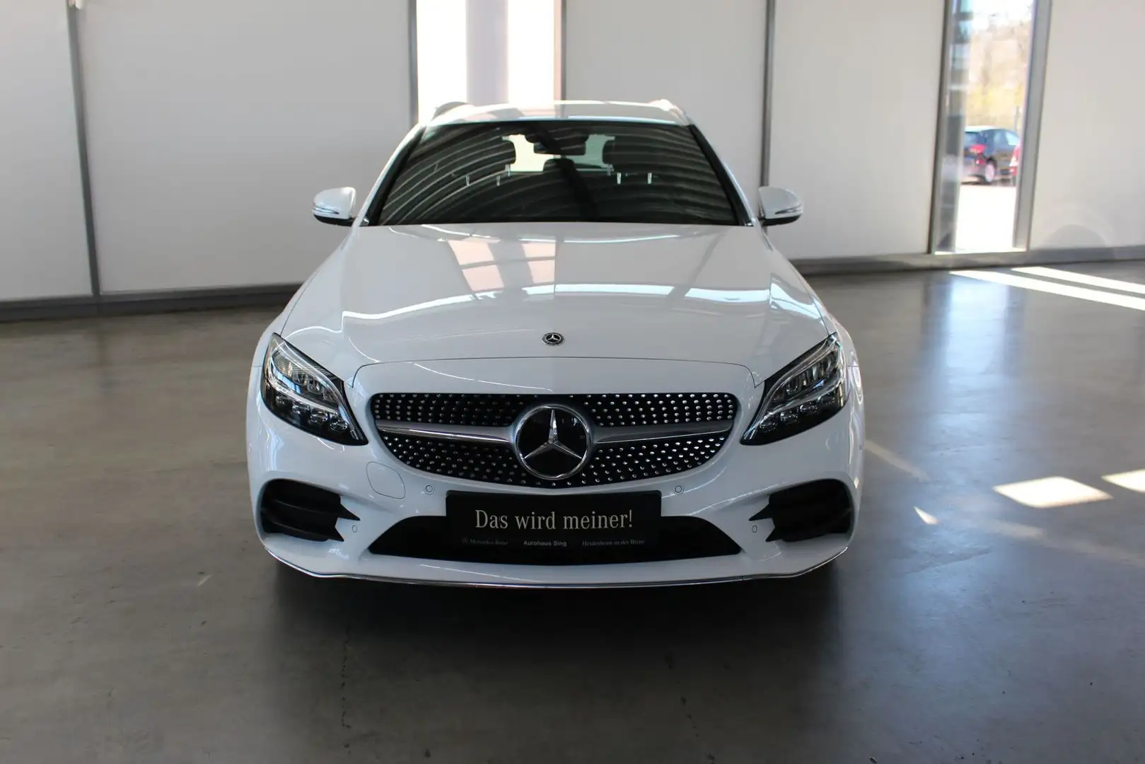 Mercedes-Benz C 220 d T AMG DISTRONIC LED COMAND Kamera Memory Weiß - 2