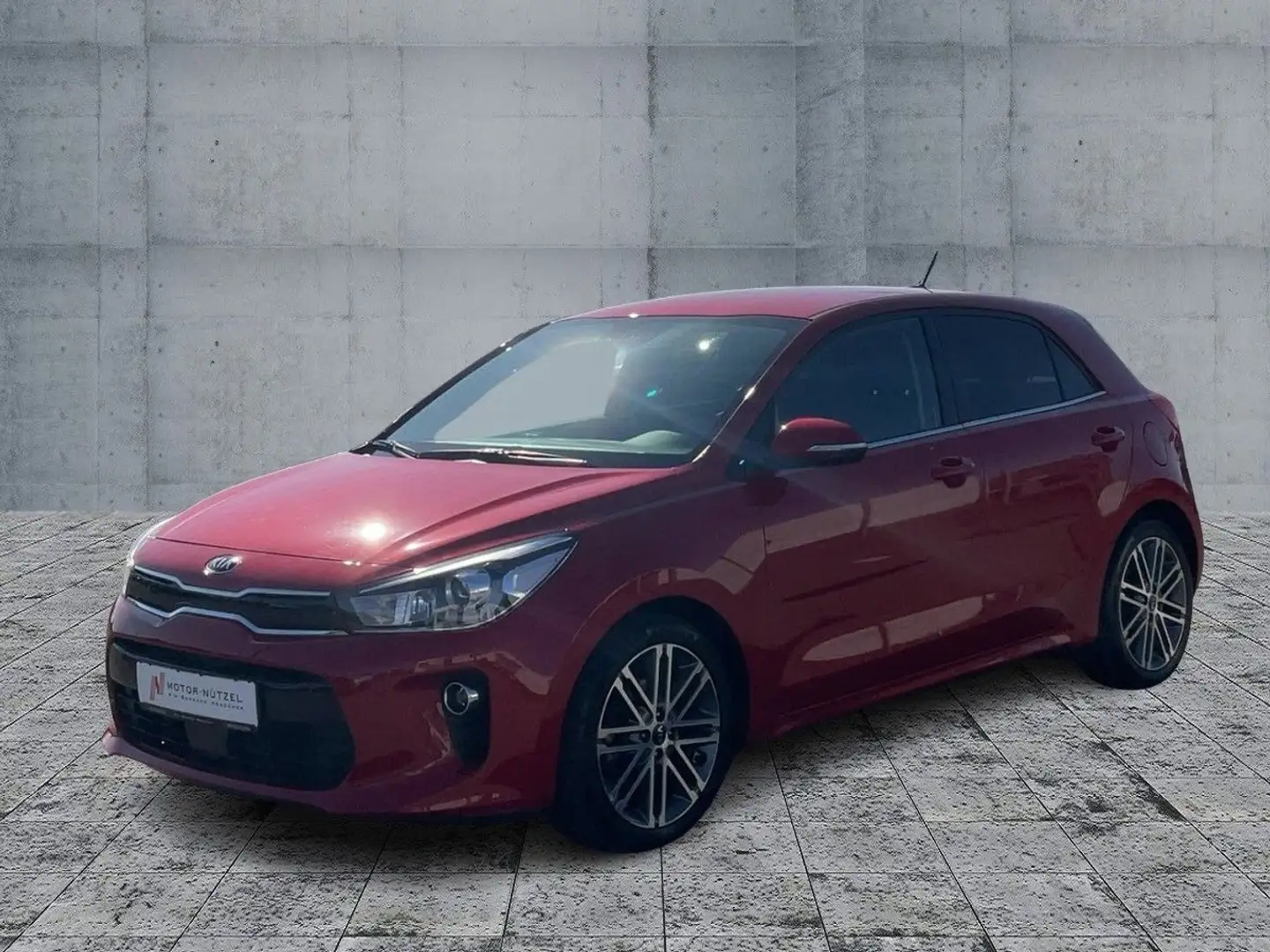 Kia Rio 1.4 Aut SPIRIT NAV+LEDER+SHZ+RFK+MFL+DAB+APP Rosso - 2
