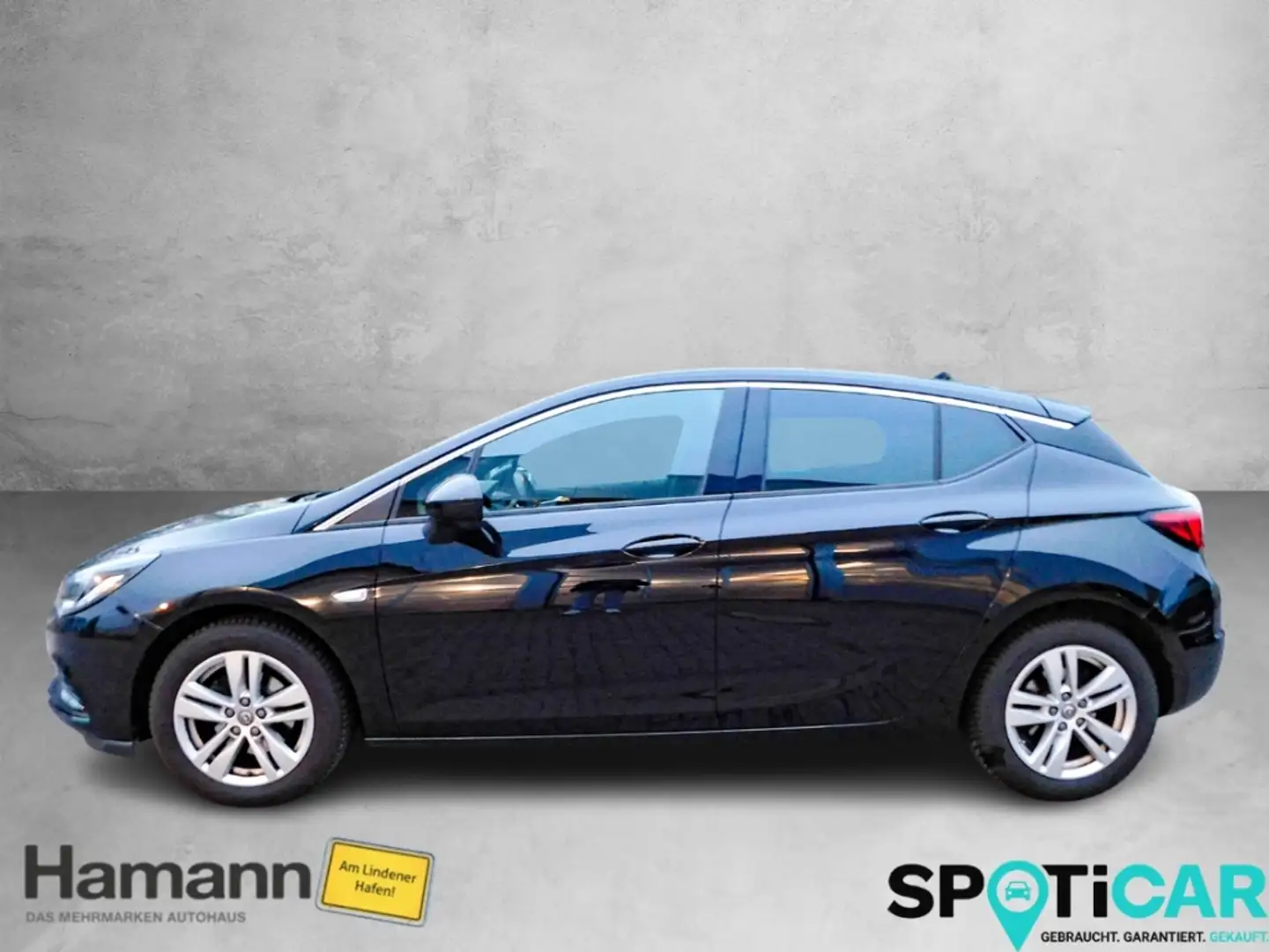 Opel Astra K 1,4 Turbo 2x Kamera AHK Ganzjahresreifen Sitz-Hz Noir - 2