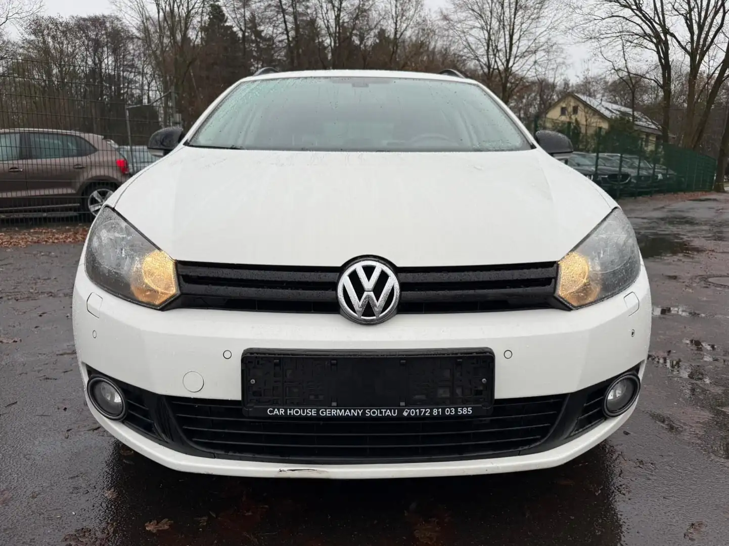 Volkswagen Golf VI Variant Match Weiß - 2