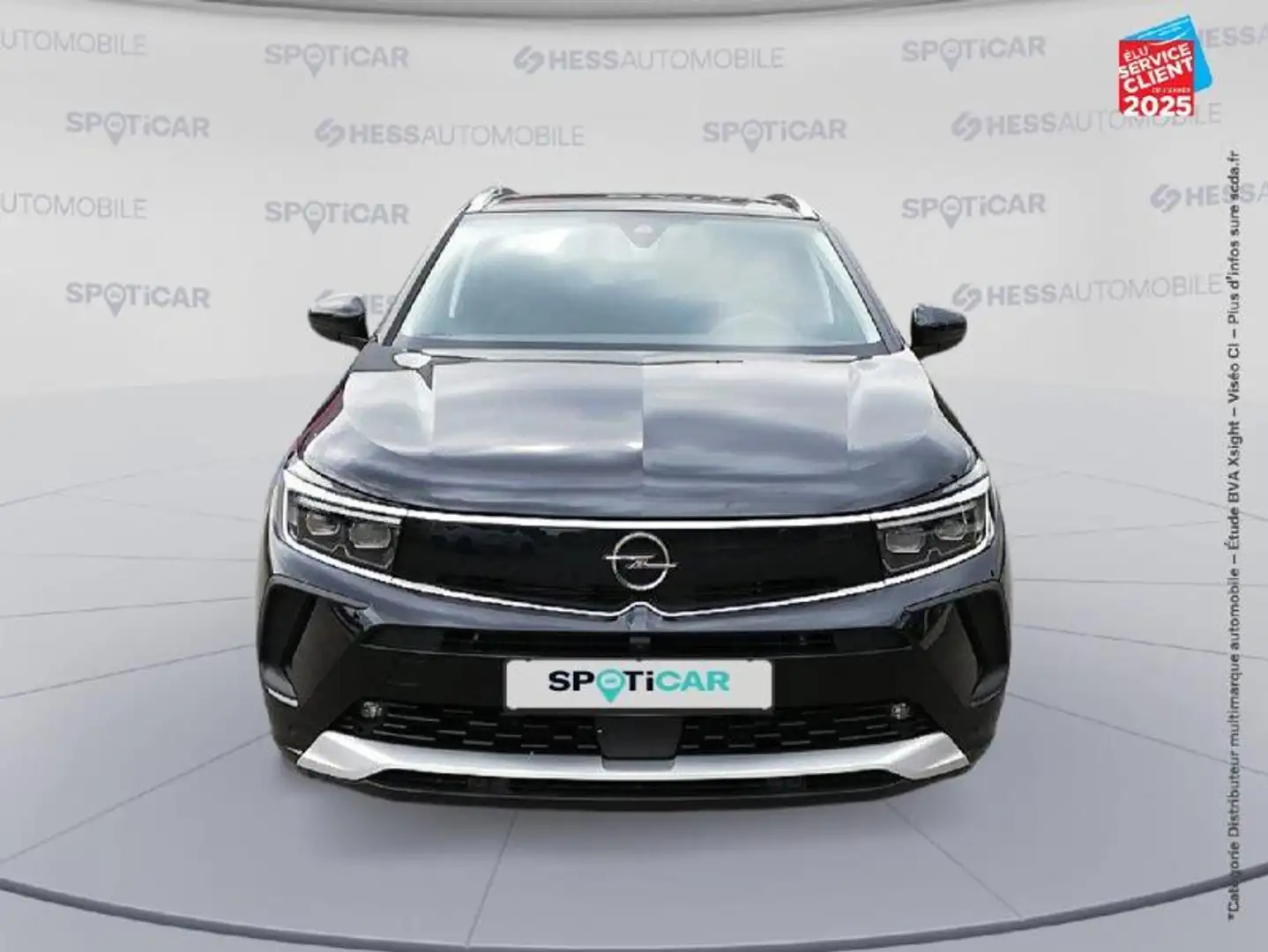 Opel Grandland 1.6 Turbo 300ch Hybride Ultimate 4x4 Noir - 2