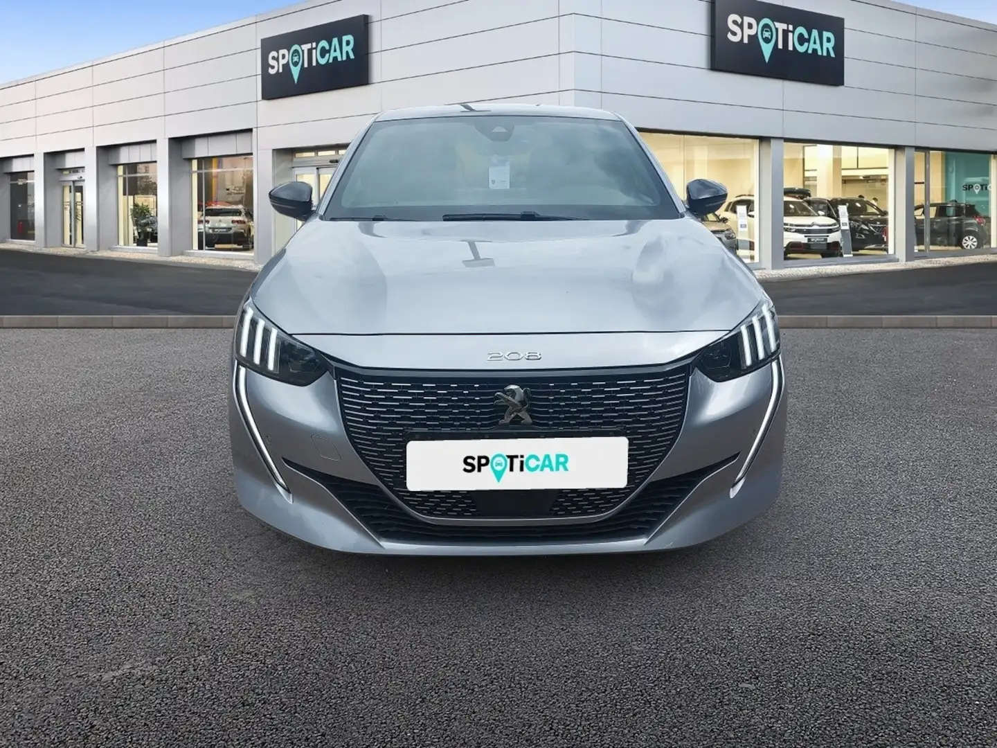 Peugeot e-208 GT Pack 136 Finanzierung ab 1,99% eff Zins Argent - 2