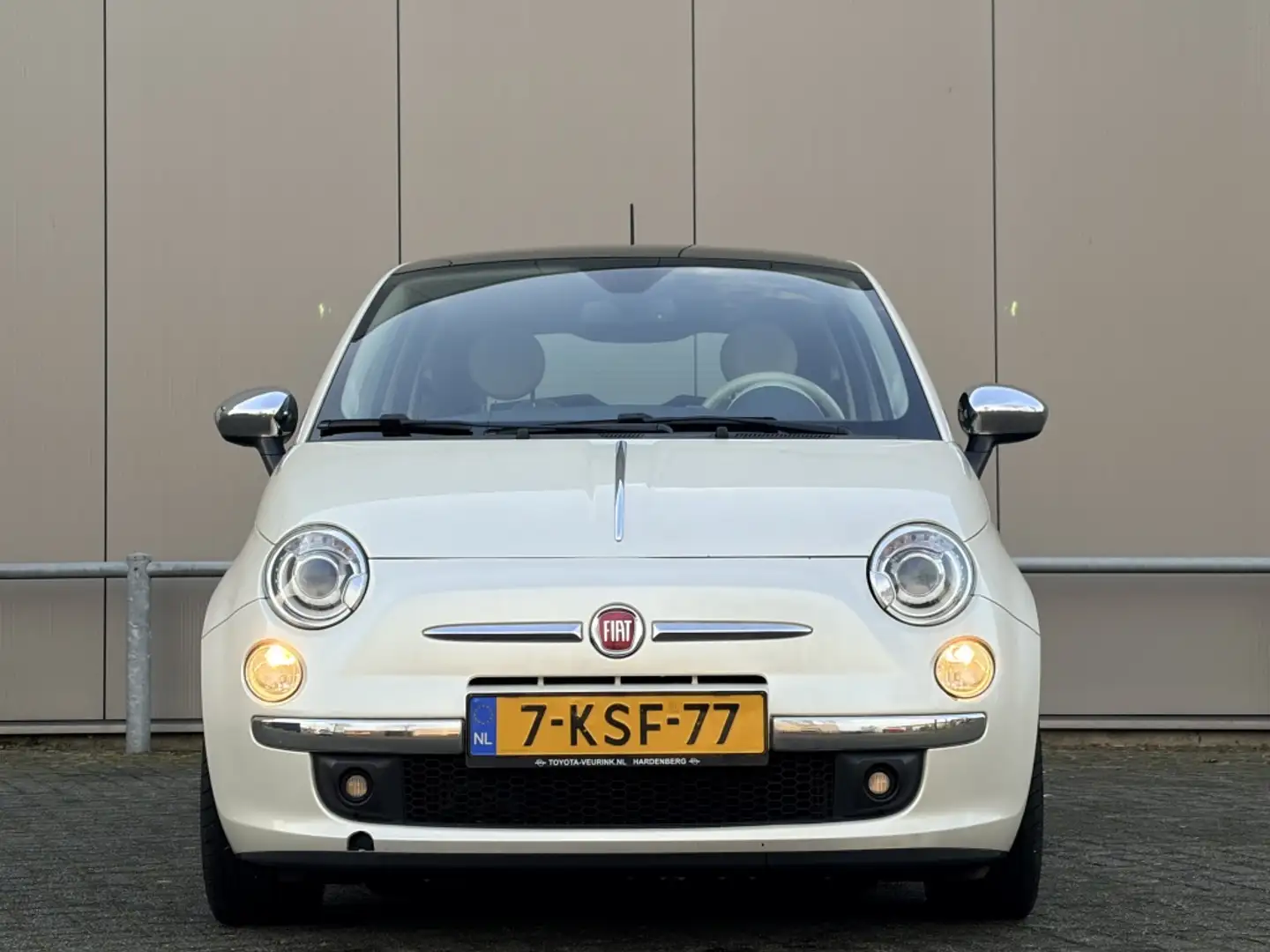 Fiat 500 0.9 TwinAir Lounge - leder - pano - airco - nap! Weiß - 2