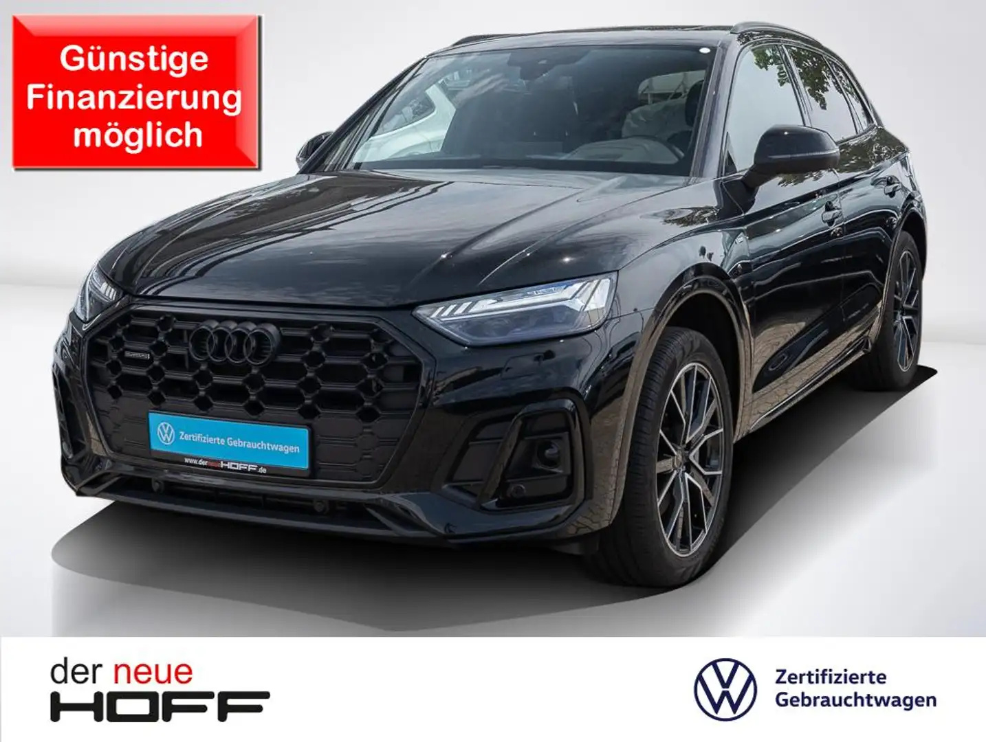 Audi Q5 50 TFSI e quattro S-Line Matrix LED Pano Navi HUD Zwart - 1
