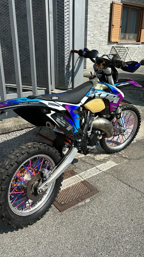 KTM 125 EXC Azul - 2