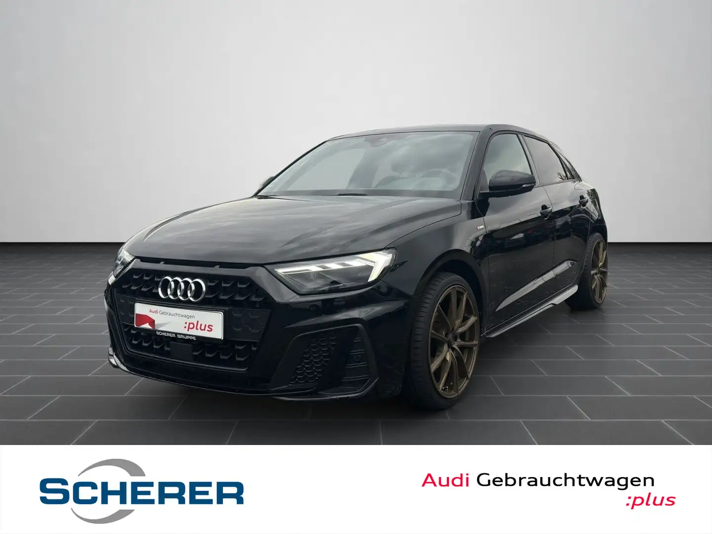 Audi A1 30 TFSI S line LED/SHZ/EPH plus/uvm Schwarz - 1