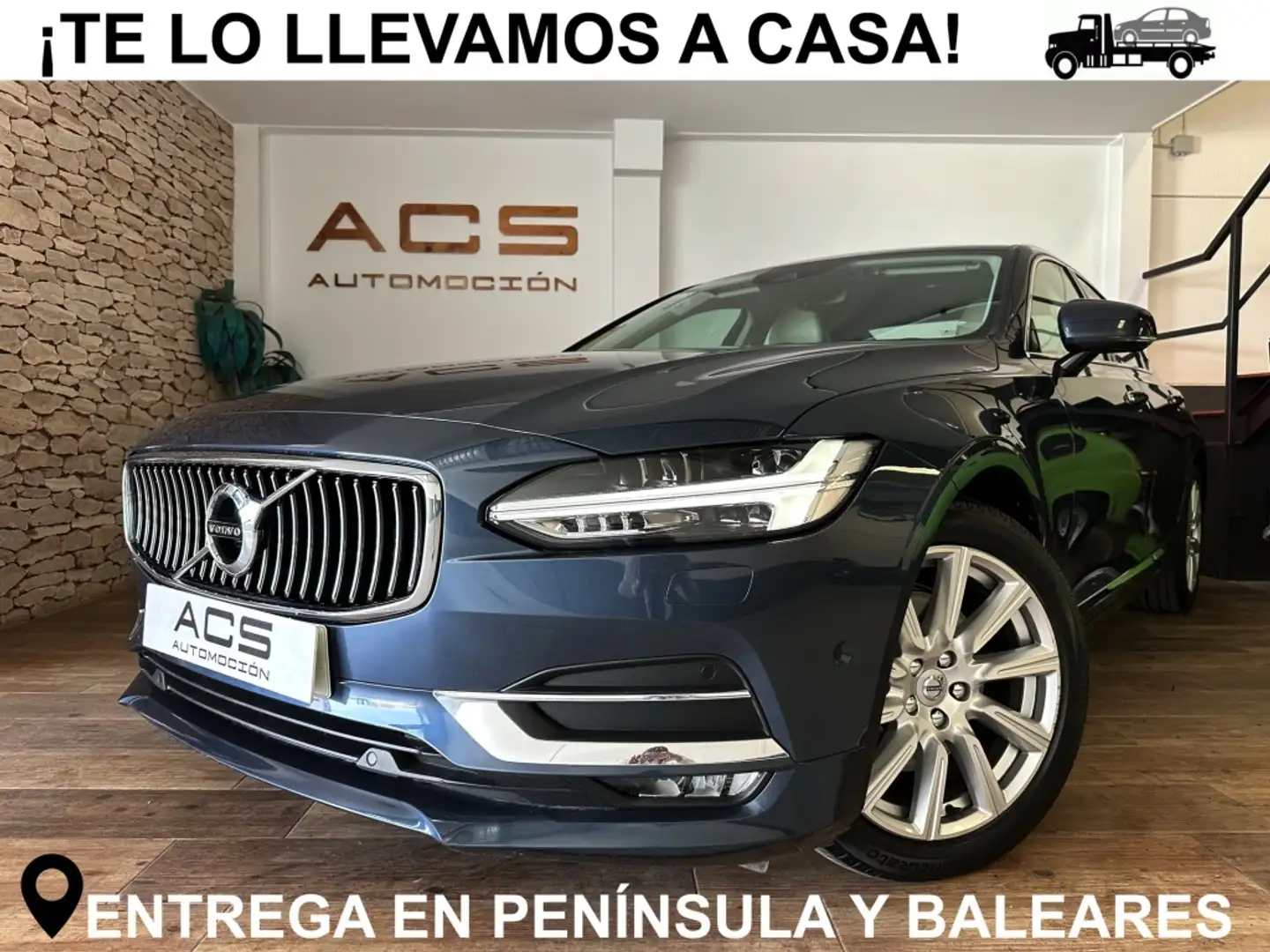 Volvo S90 D4 Inscription Aut. 190 Azul - 1