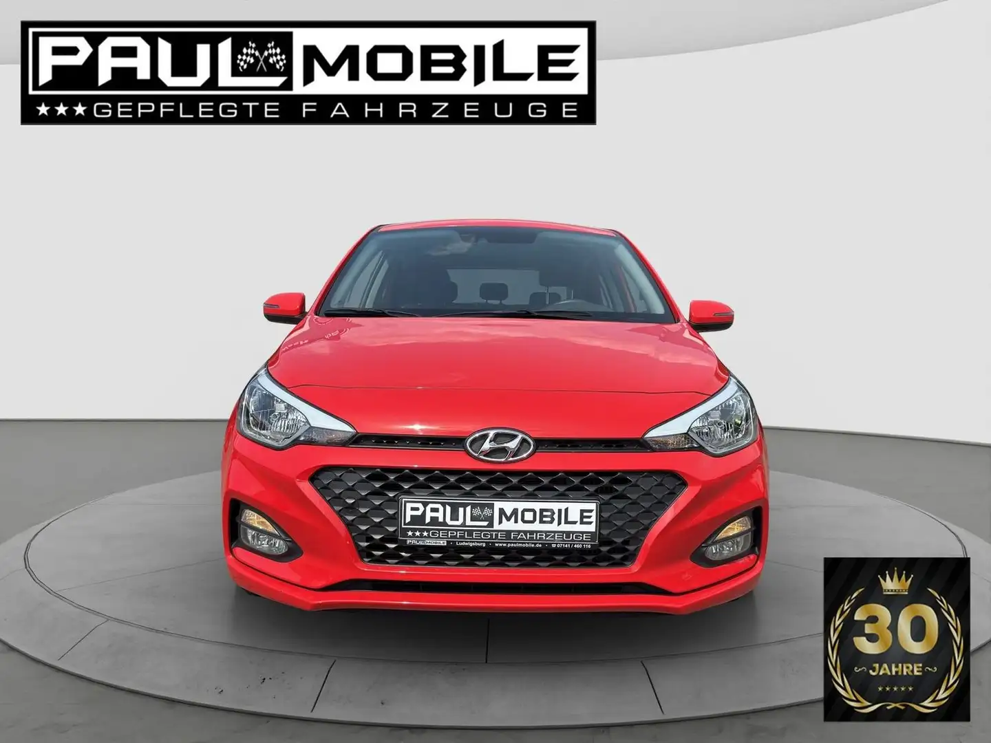 Hyundai i20 Trend Navi Apple|Android Sitzheizung PDC Rot - 2