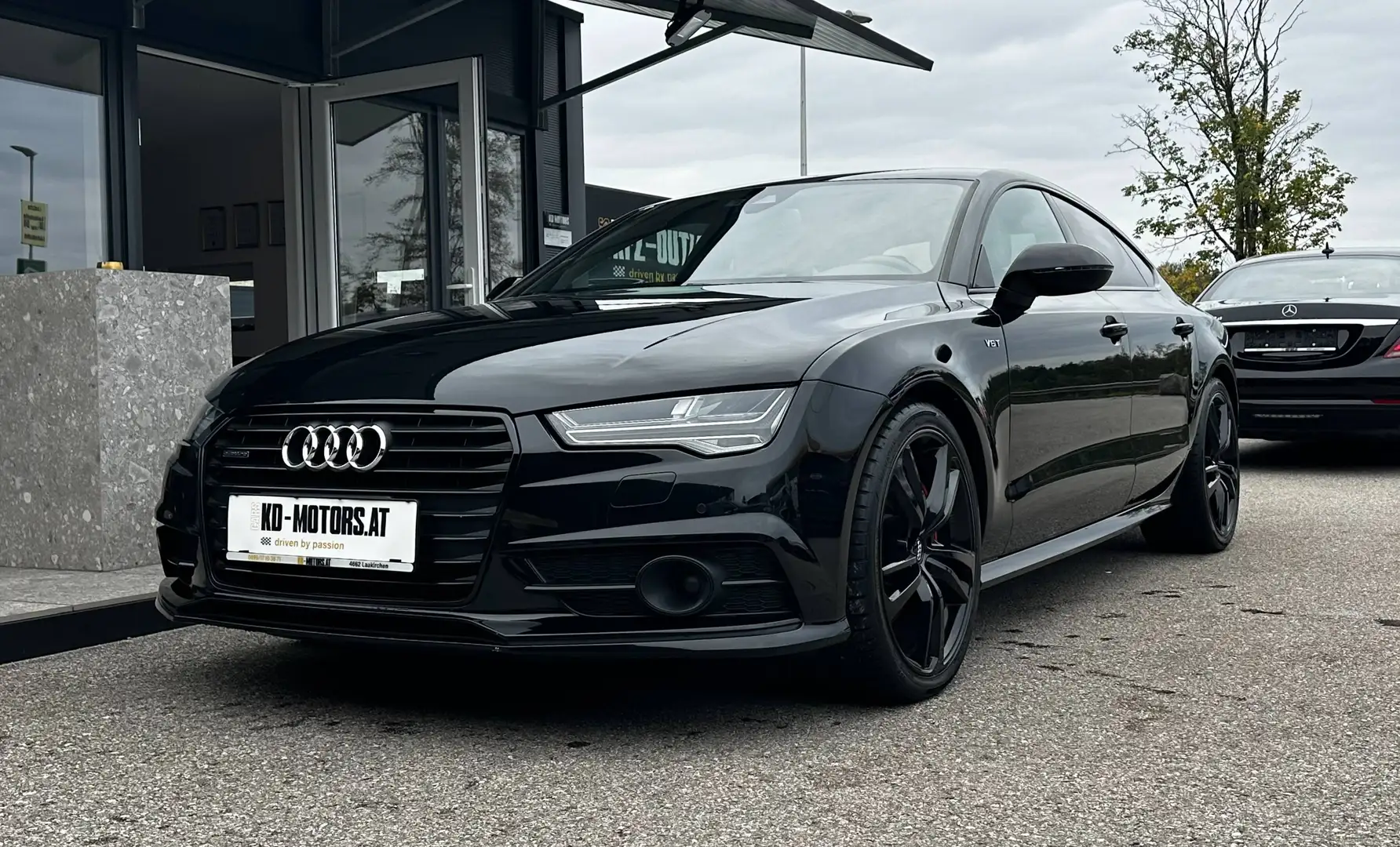 Audi A7 3.0 TDI  Quattro Competition Aut.*S-Line*ACC*RFK*Spur*TotW*Navi* Schwarz - 1