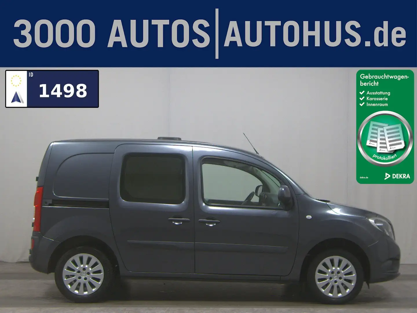 Mercedes-Benz Citan CDI RFK AHK Klima Grau - 1