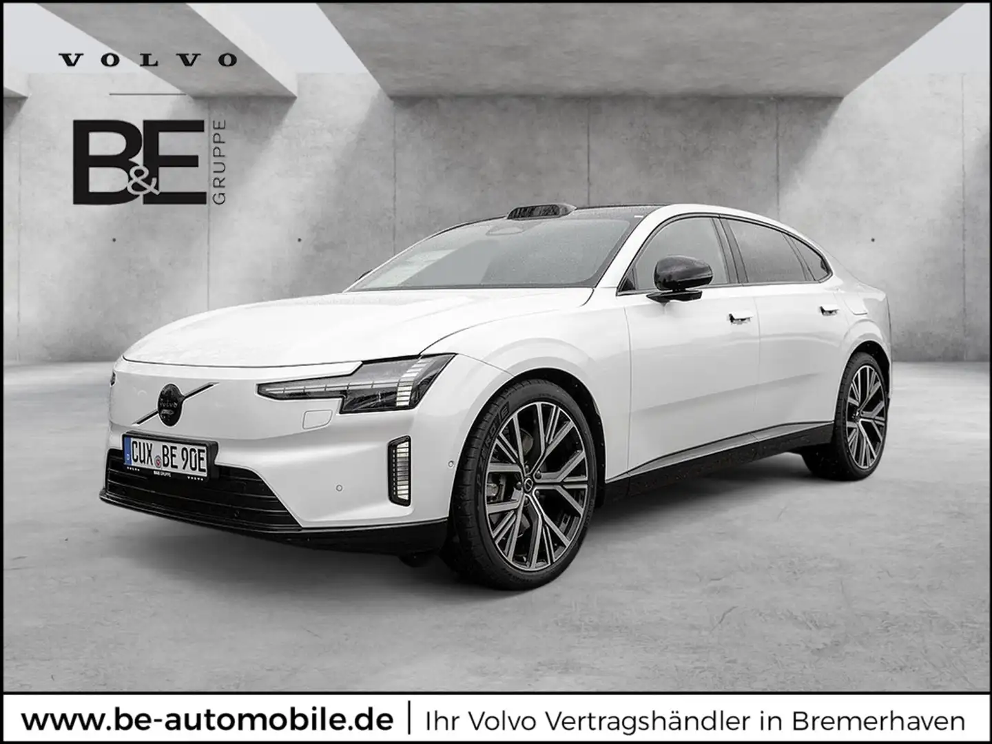 Volvo ES90 Single Motor Extended Range Ultra LED Weiß - 1