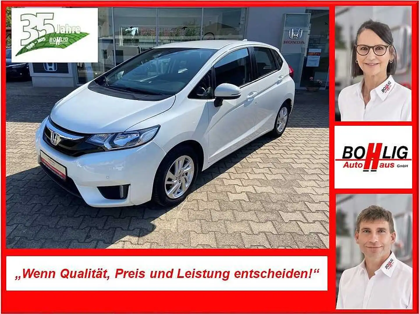 Honda Jazz 1.3 Comfort Navigation Weiß - 1