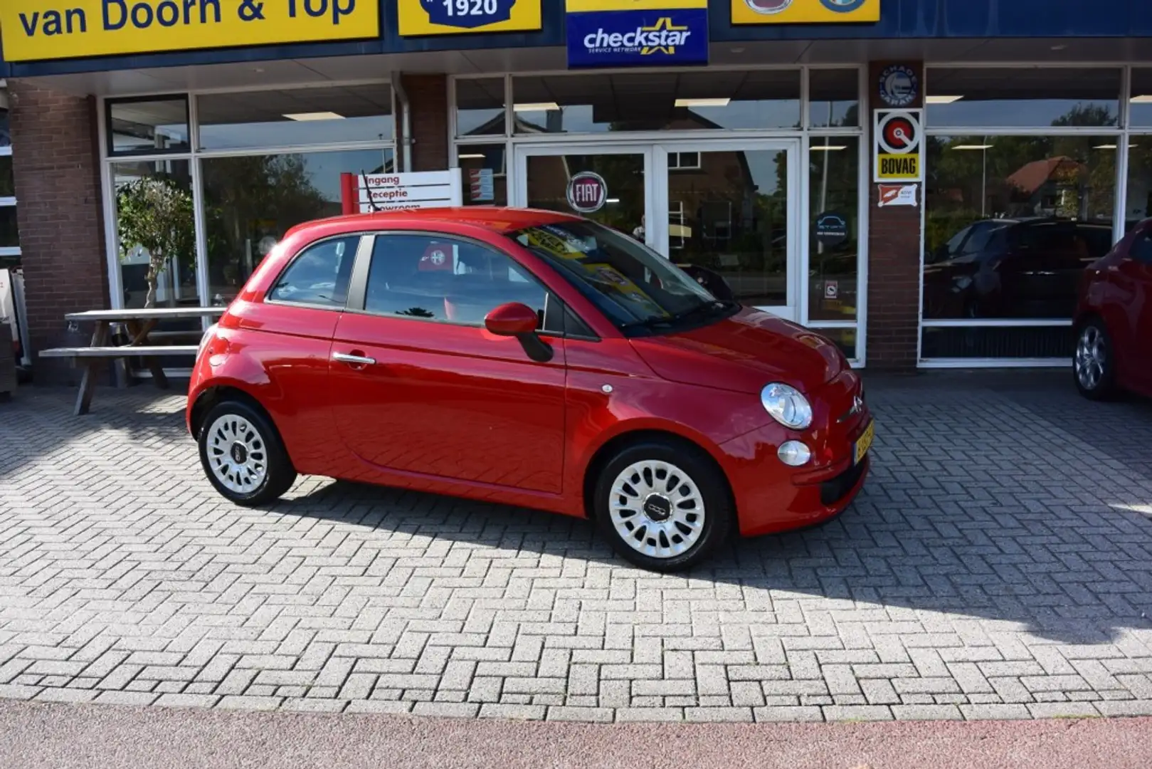 Fiat 500 0.9 TWINAIR POP Rood - 1