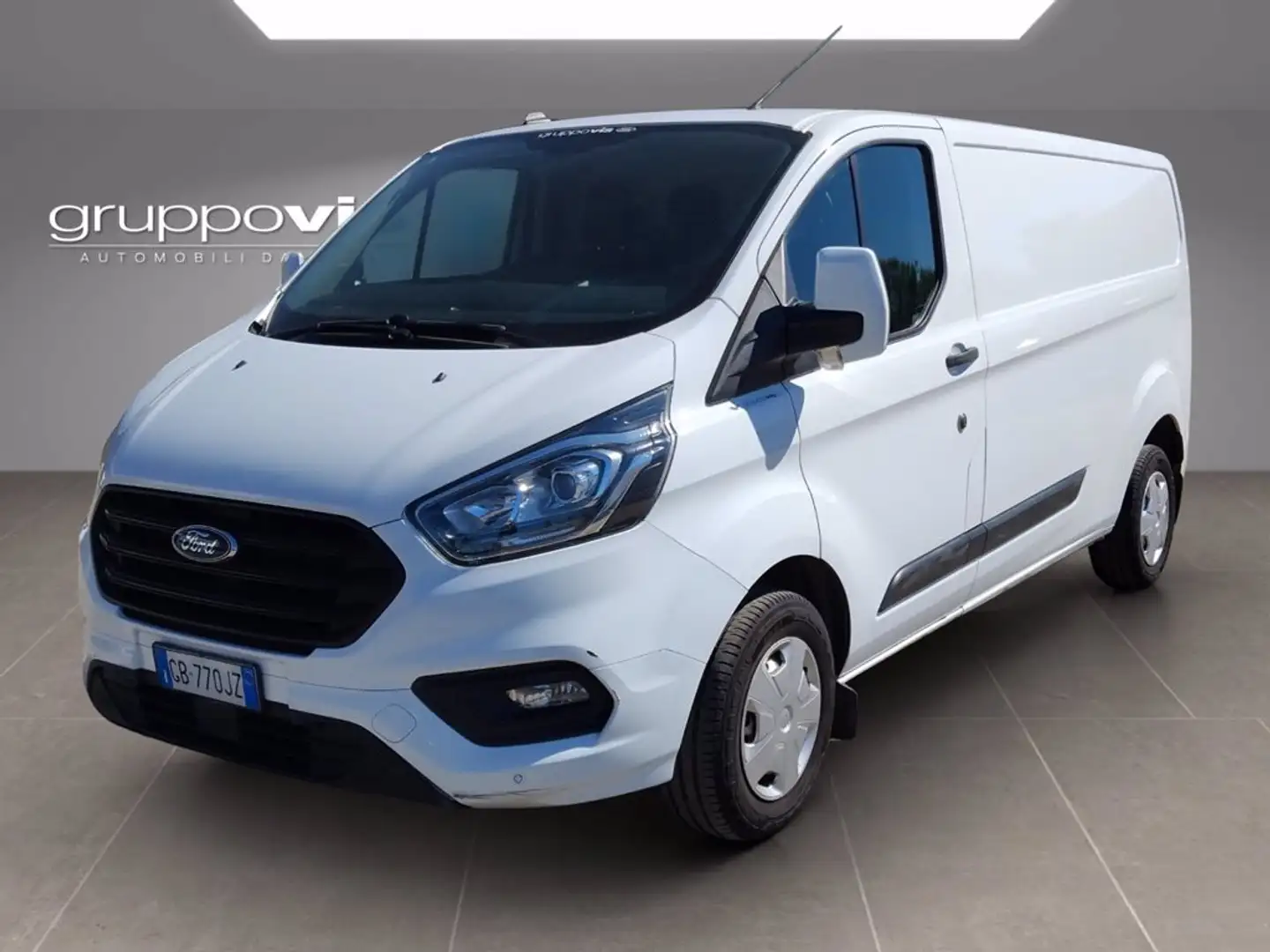 Ford Transit Custom 300 2.0 tdci MHEV 130cv Trend L2H1 DUE TAGLIANDI I Blanc - 1