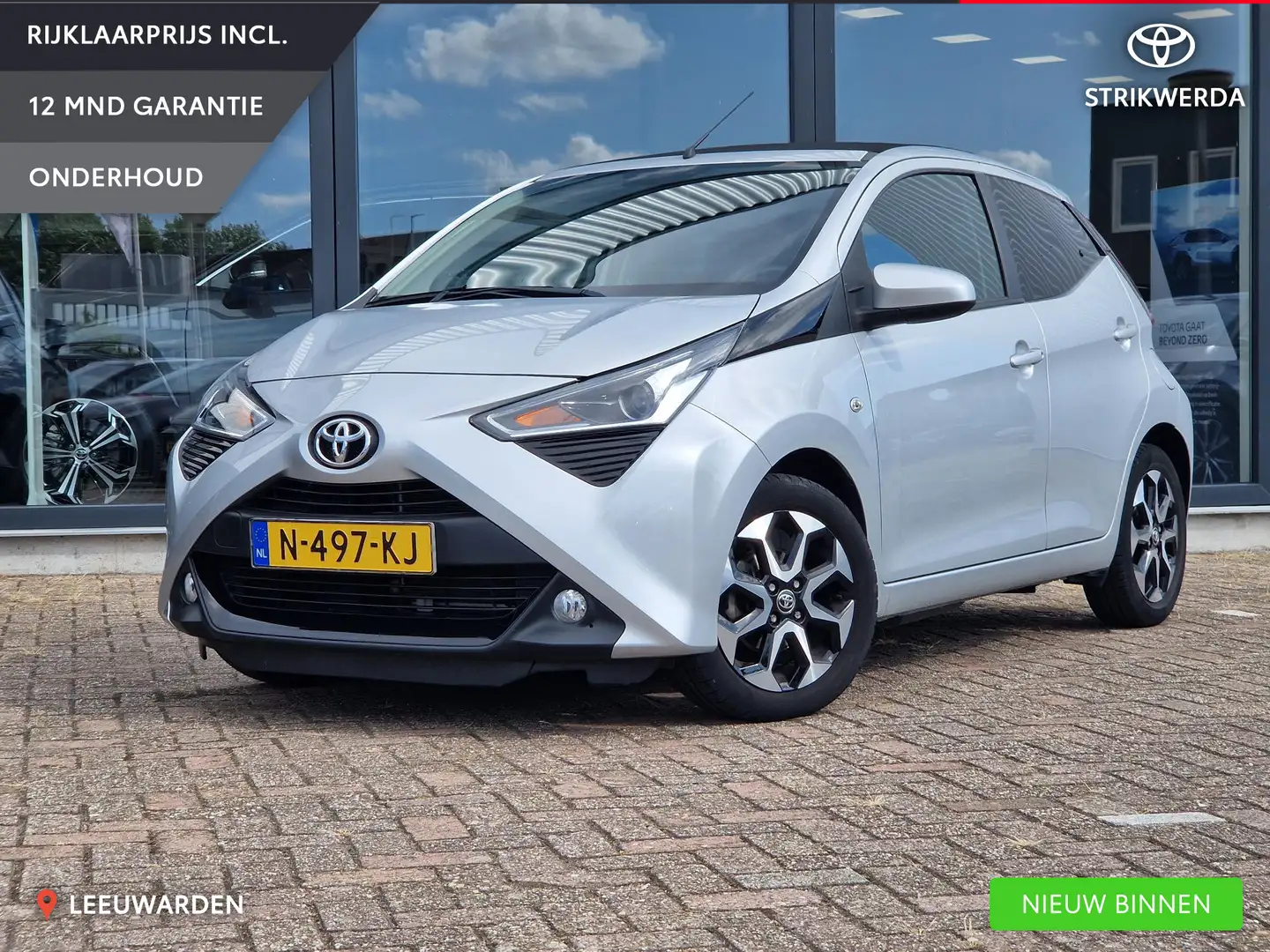 Toyota Aygo 1.0 VVT-i x-joy cabrio Slechts 21.652 KM! Gris - 1