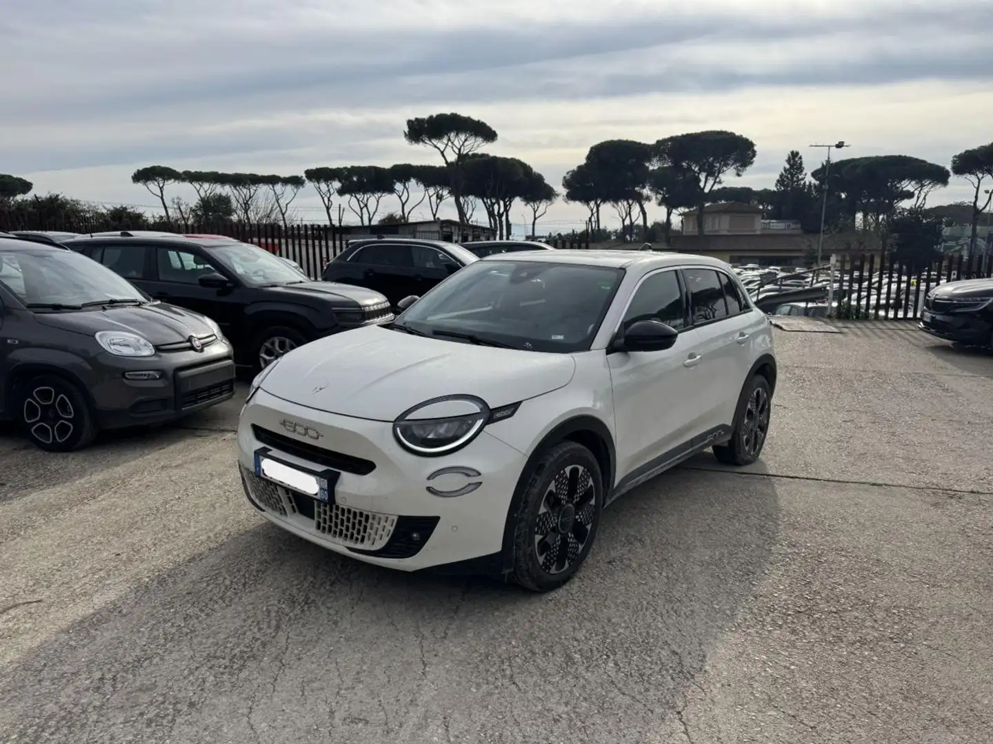 Fiat 600 HYBRID LA PRIMA DCT6 1.2cc 100cv 360CAMERA Bianco - 1