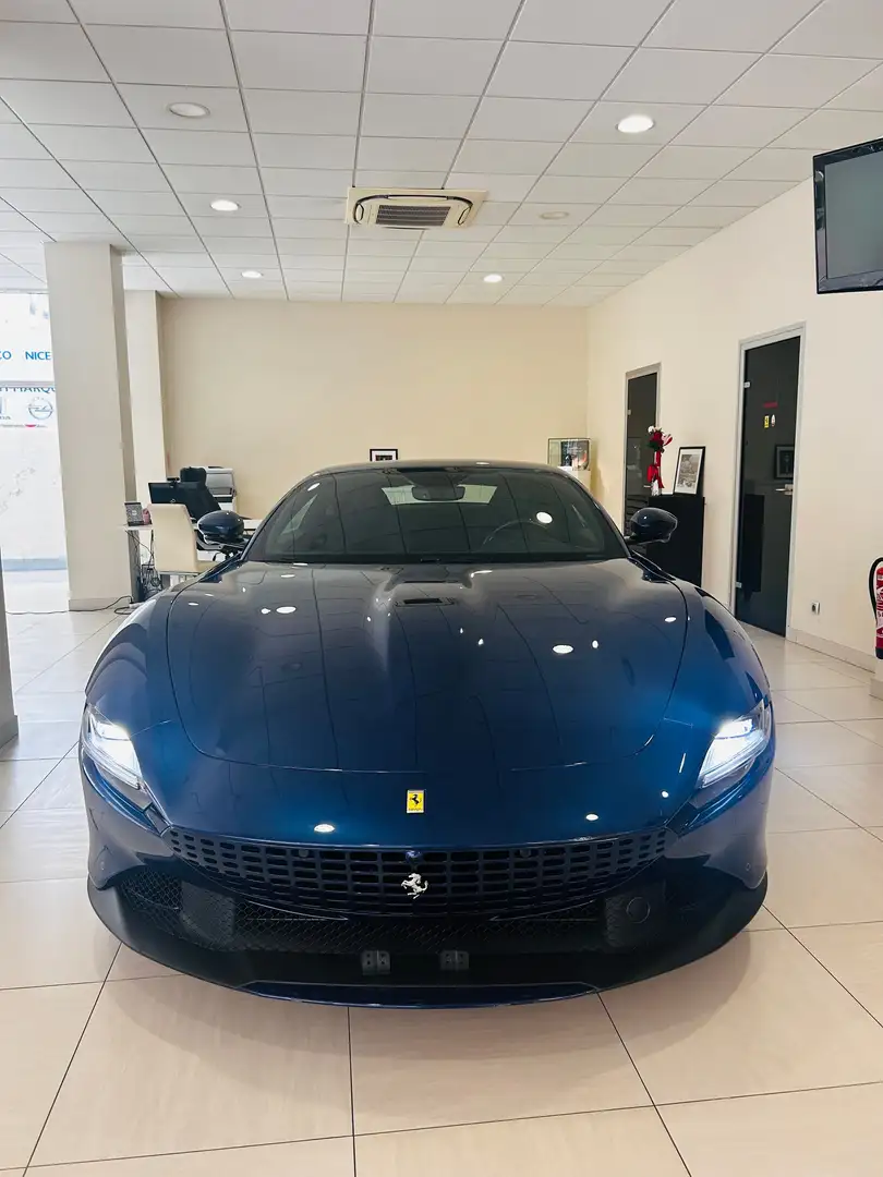 Ferrari Roma Roma V8 4.0 620ch Bleu - 2