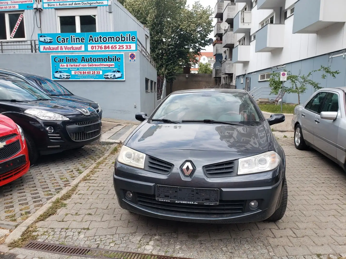 Renault Megane II Coupe / Cabrio Dyna/TÜV NEU/Garantie24 Grigio - 1