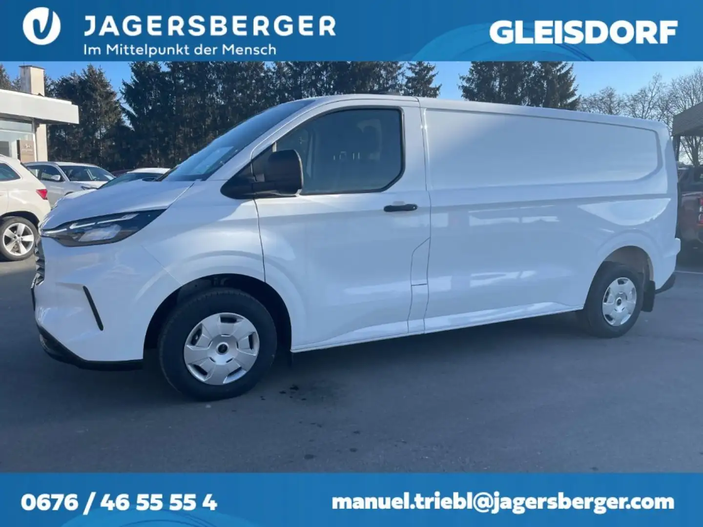 Ford Transit Custom Trend 2,0 Panther Weiß - 1