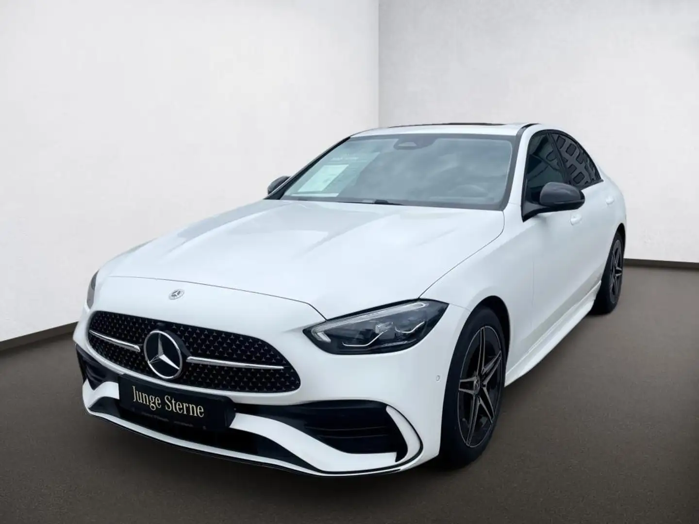 Mercedes-Benz C 180 AMG-Adv+*Night*Schiebedach*WiP*Ambi*Memory Blanc - 2