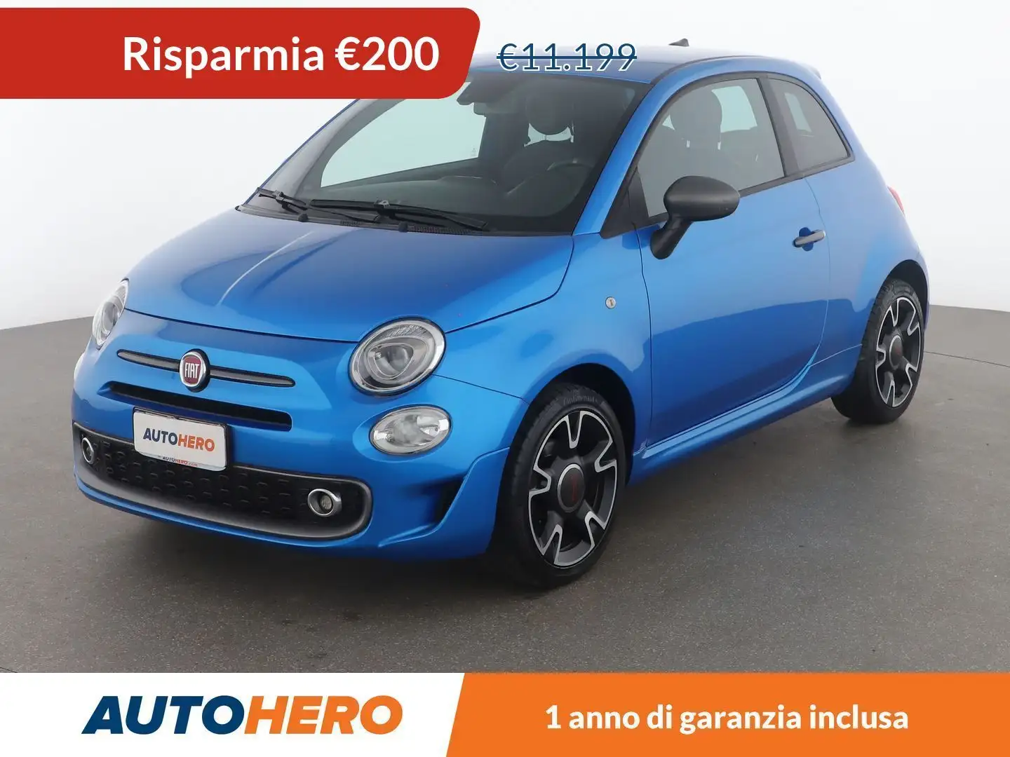 Fiat 500 1.2 S Blu/Azzurro - 1