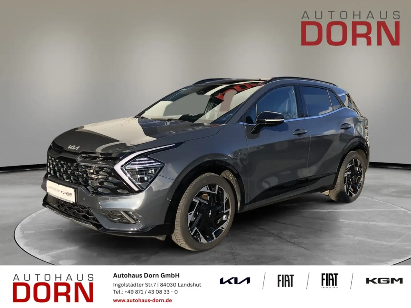 Kia Sportage GT-Line 1.6T PHEV GD DriveWise Grau - 1