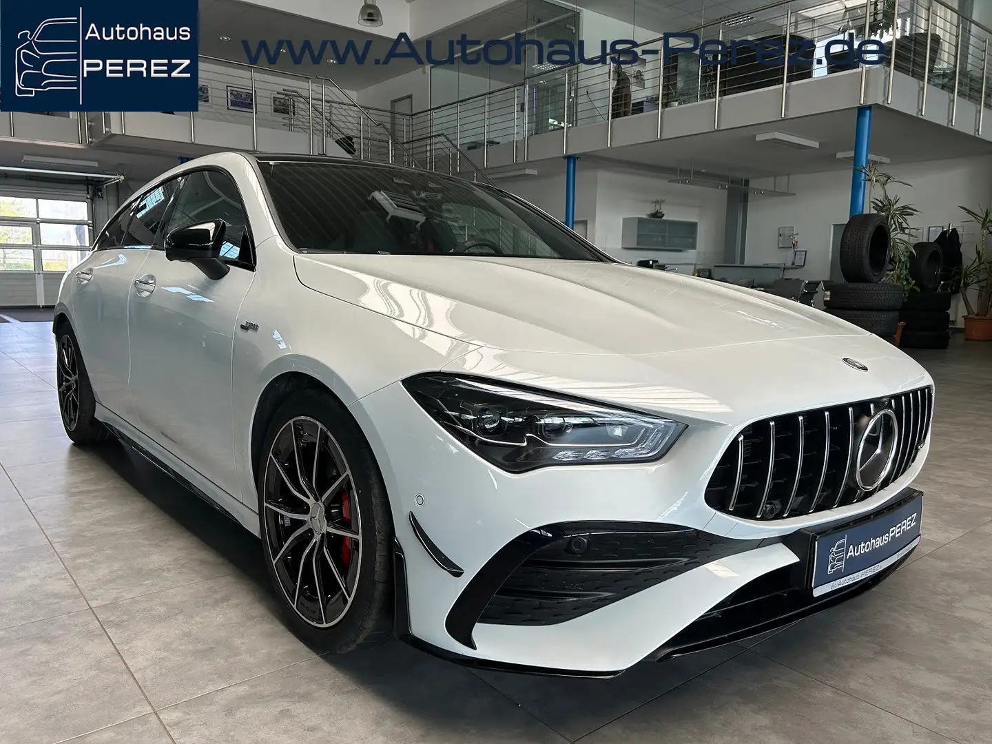 Mercedes-Benz CLA 35 AMG 4M-PREMIUM+ AERO-DISTR Blanco - 1