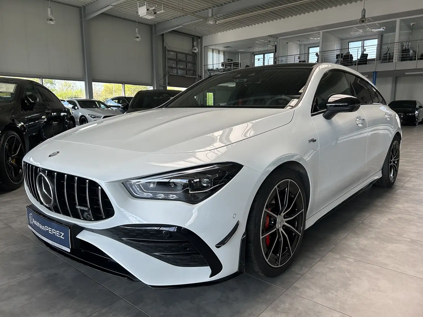 Mercedes-Benz CLA 35 AMG 4M-PREMIUM+ AERO-DISTR Blanco - 2