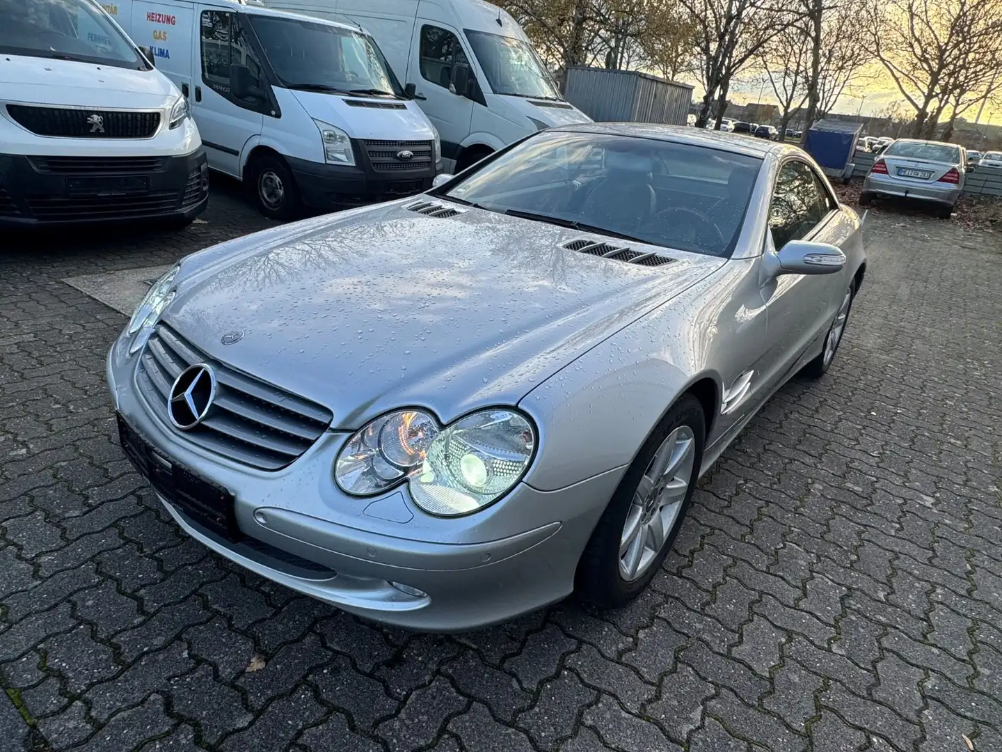 Mercedes-Benz SL 350 NAVI, MEMORY, BI-XENON, SHZ, VOLLEDER Silber - 1