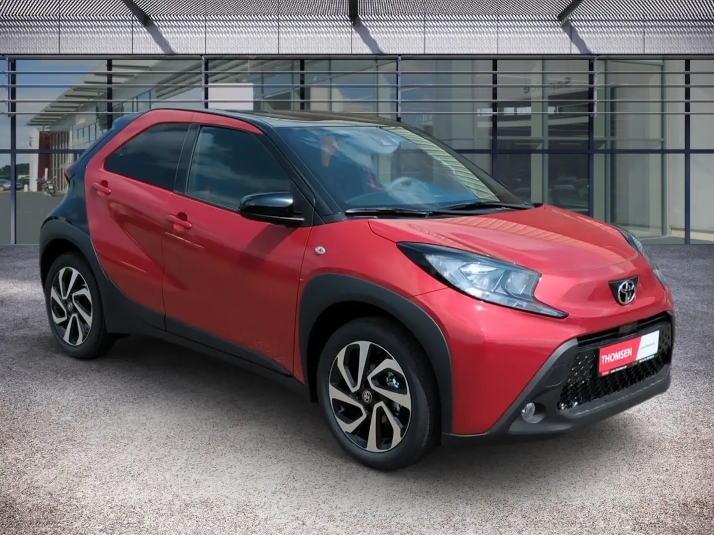 Toyota Aygo X 1.0l Team D CVT Sitzheizung, Alufelgen Schwarz - 2