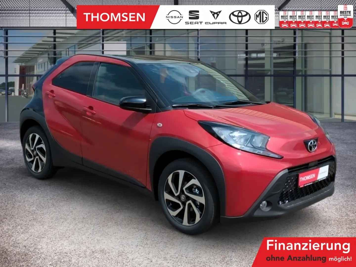 Toyota Aygo X 1.0l Team D CVT Sitzheizung, Alufelgen Schwarz - 1
