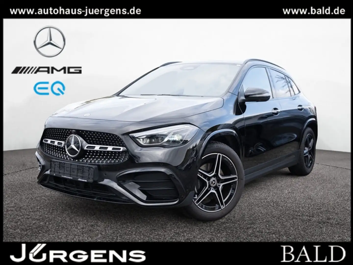 Mercedes-Benz GLA 220 4MATIC AMG-Sport+Pano+Distr+MLB+Night Schwarz - 1