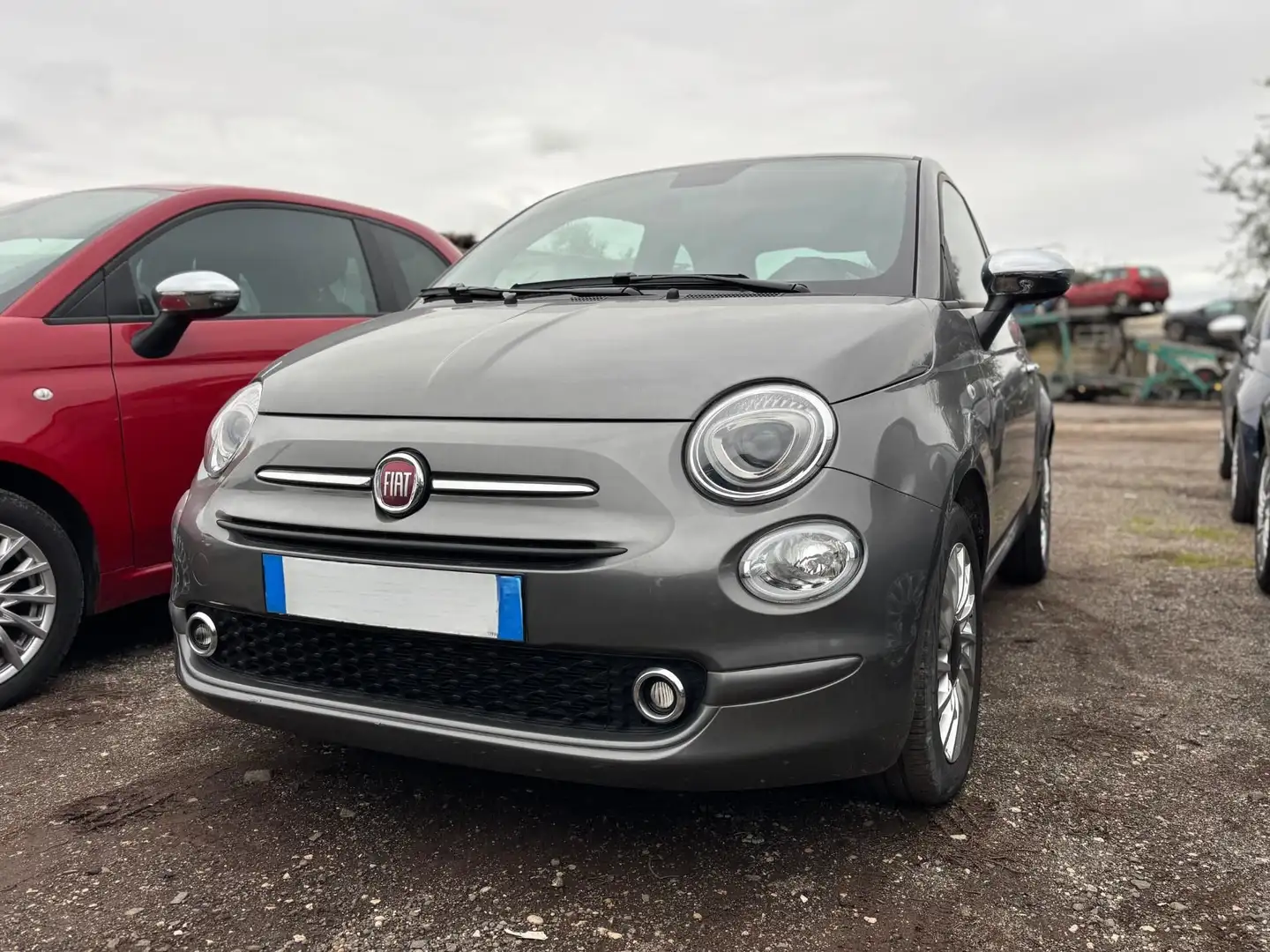 Fiat 500 500 1.0 hybrid 70cv Gris - 1