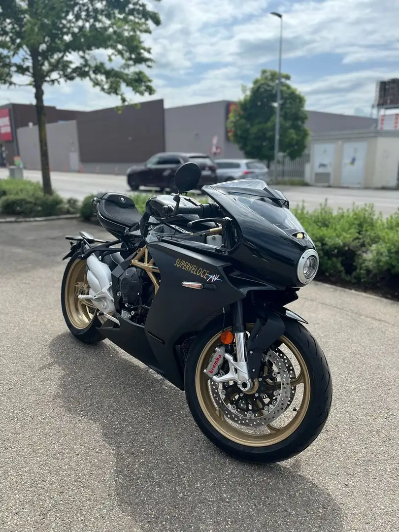 MV Agusta Superveloce 800 mit 1 Jahr Gewährleistung Czarny - 1