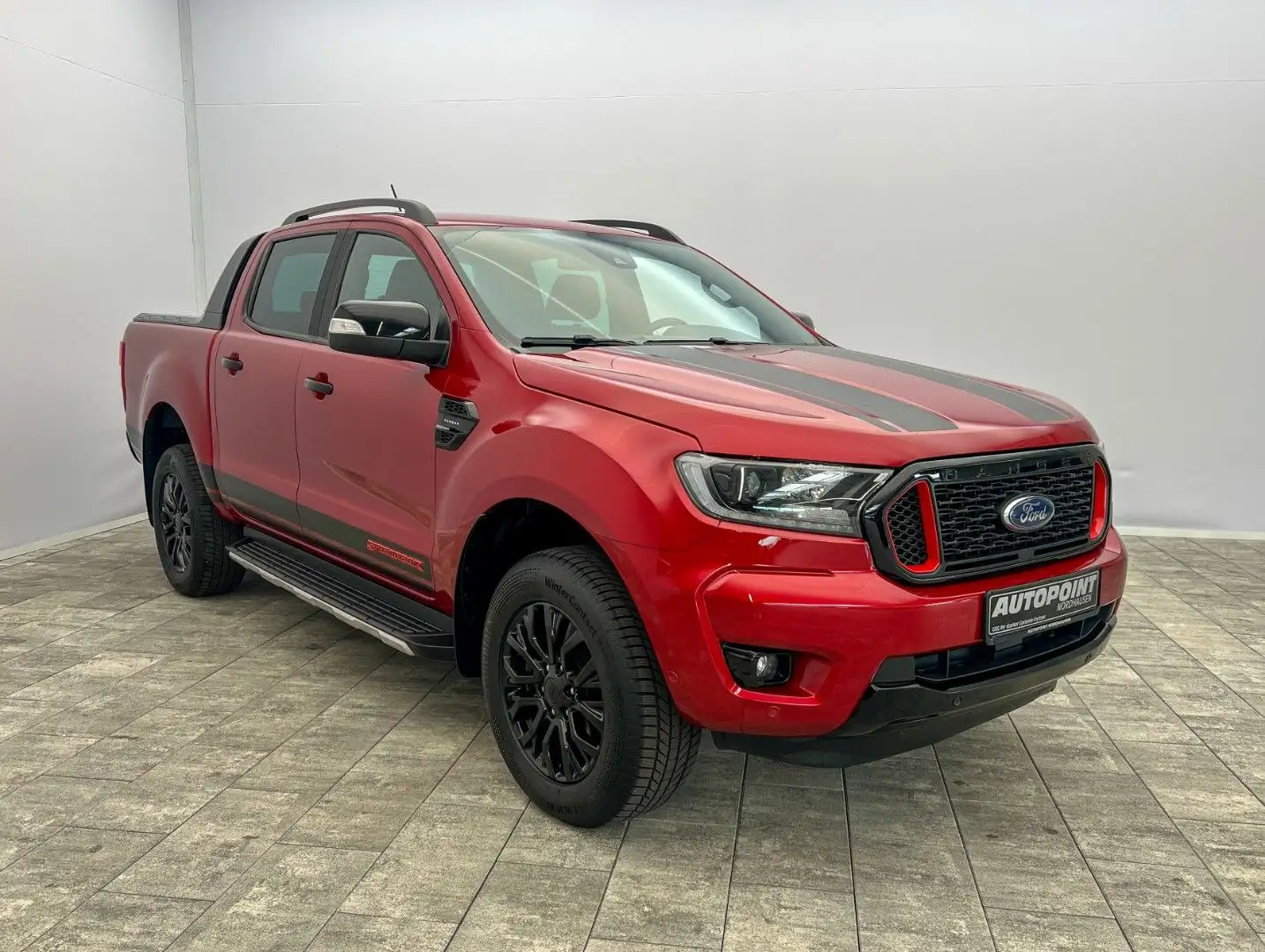 Ford Ranger Stormtrak 4x4 °Garantie 02.2028°Rollo° Rot - 1