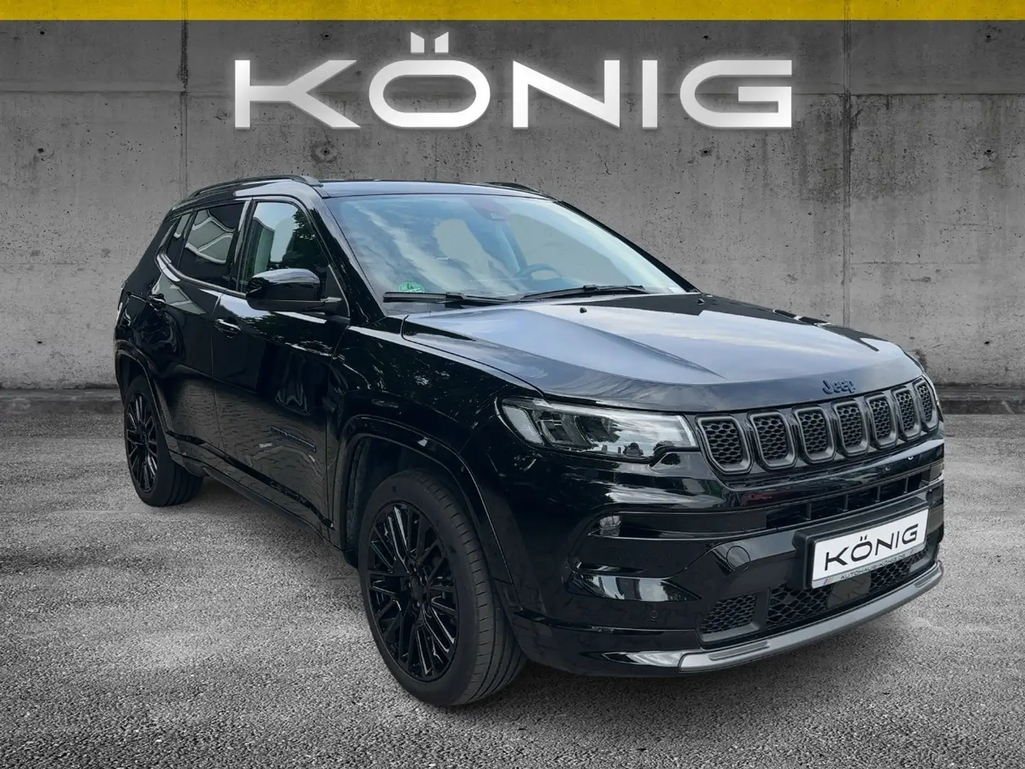 Jeep Compass 1.3 PHEV S Allrad *CarPlay*Kamera*Leder* Noir - 2