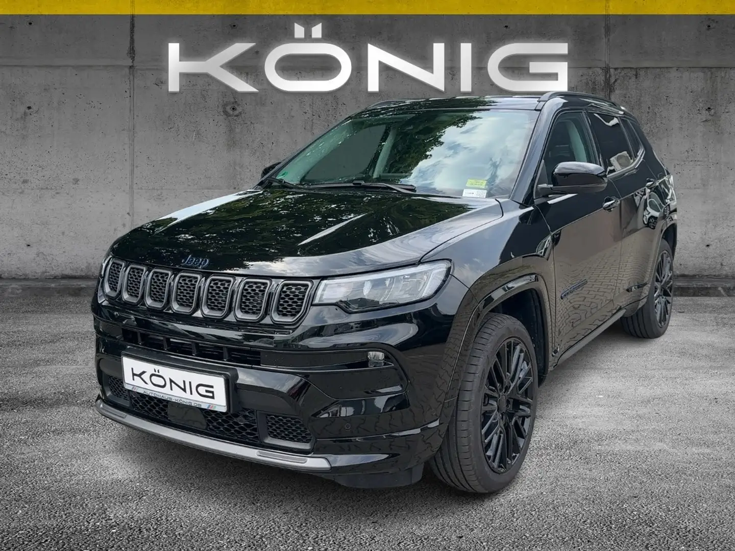Jeep Compass 1.3 PHEV S Allrad *CarPlay*Kamera*Leder* Noir - 1