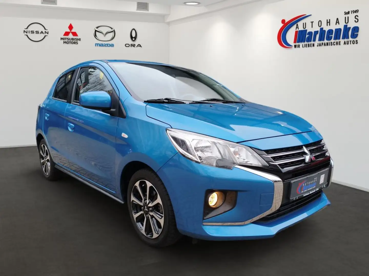 Mitsubishi Space Star 1.2 Intro Edition+, Navi, WKR, Sitzh. Blau - 2