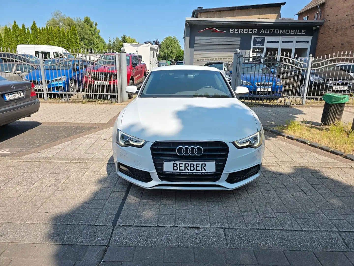 Audi A5 1.8 TFSI S-line Sport Plus*2.HD*B&O*DAB*AHK* Blanc - 2
