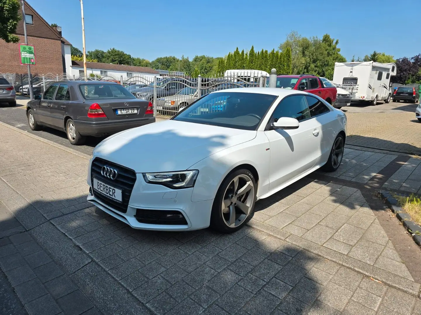 Audi A5 1.8 TFSI S-line Sport Plus*2.HD*B&O*DAB*AHK* Blanc - 1