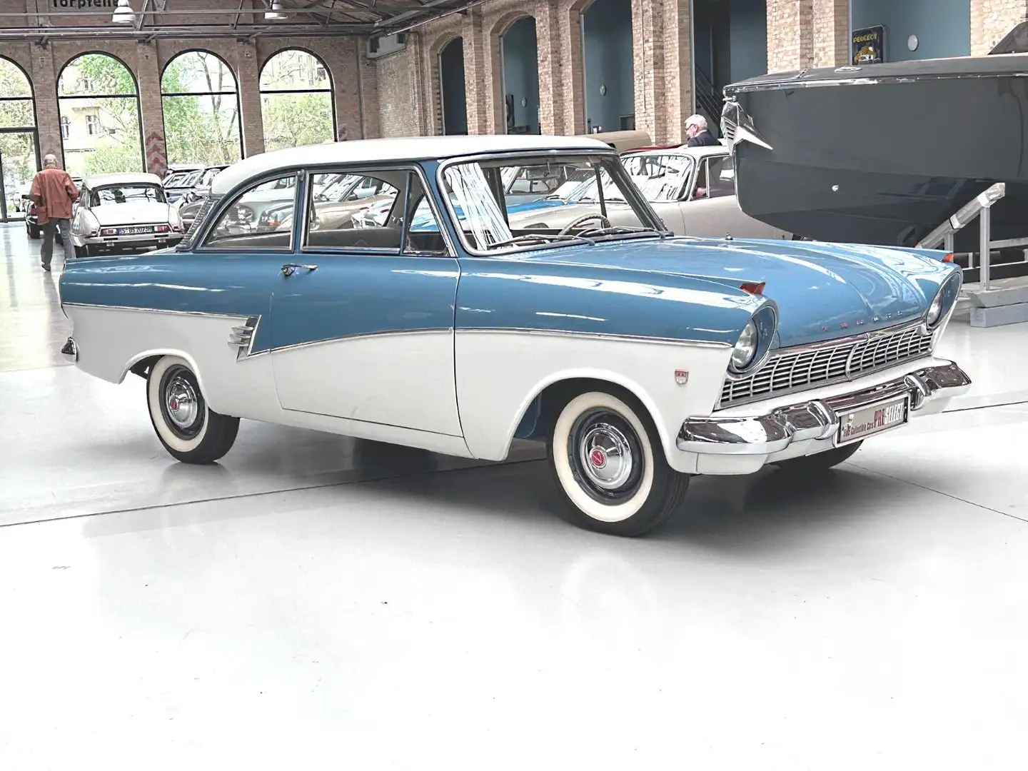 Ford Taunus 17m deLuxe (P2) - einzigartig! Kék - 2