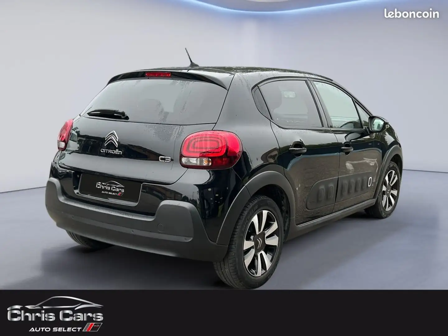 Citroen C3 Citroën 1.2 VTI 82cv SHINE GARANTIE 12 MOIS Zwart - 2