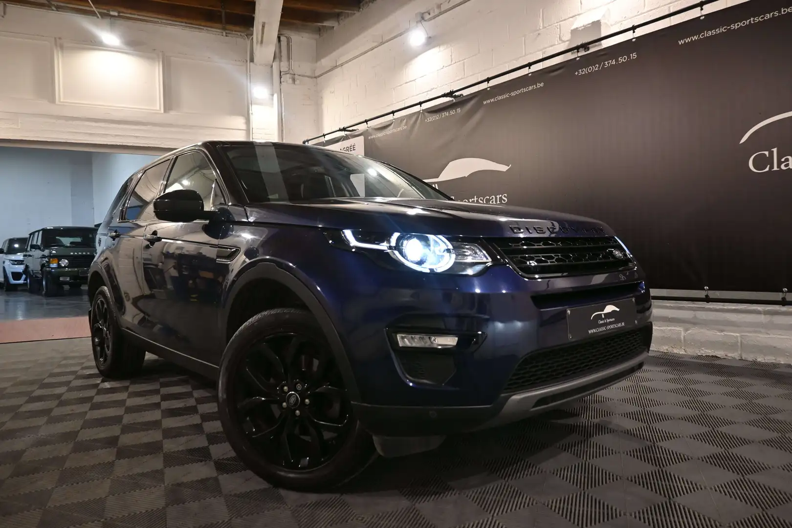 Land Rover Discovery Sport 2.0 TD4 HSE / EURO 6b / XENON / GPS NAVI / FULL Blau - 2