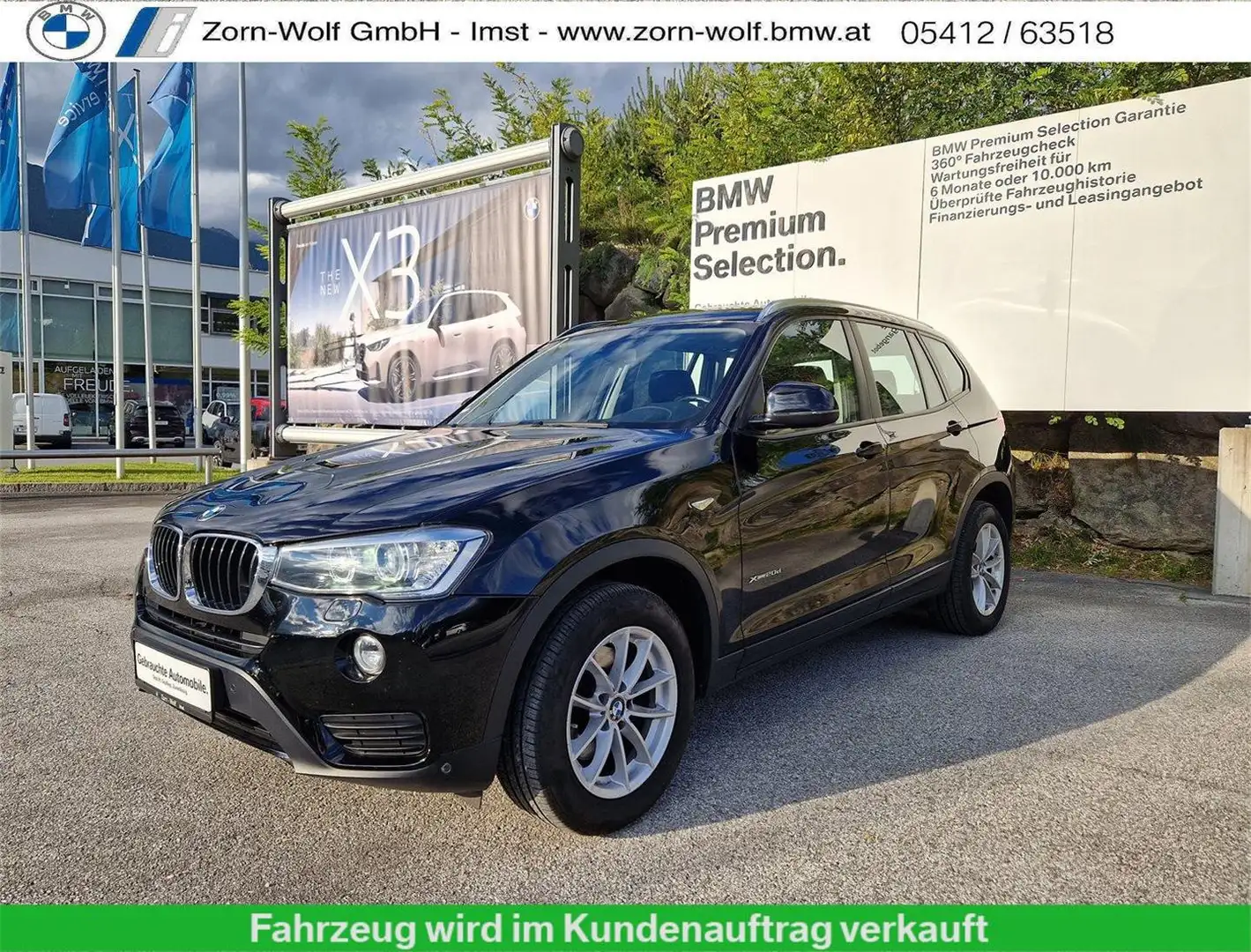 BMW X3 xDrive 20d Ö.-Paket Schwarz - 1