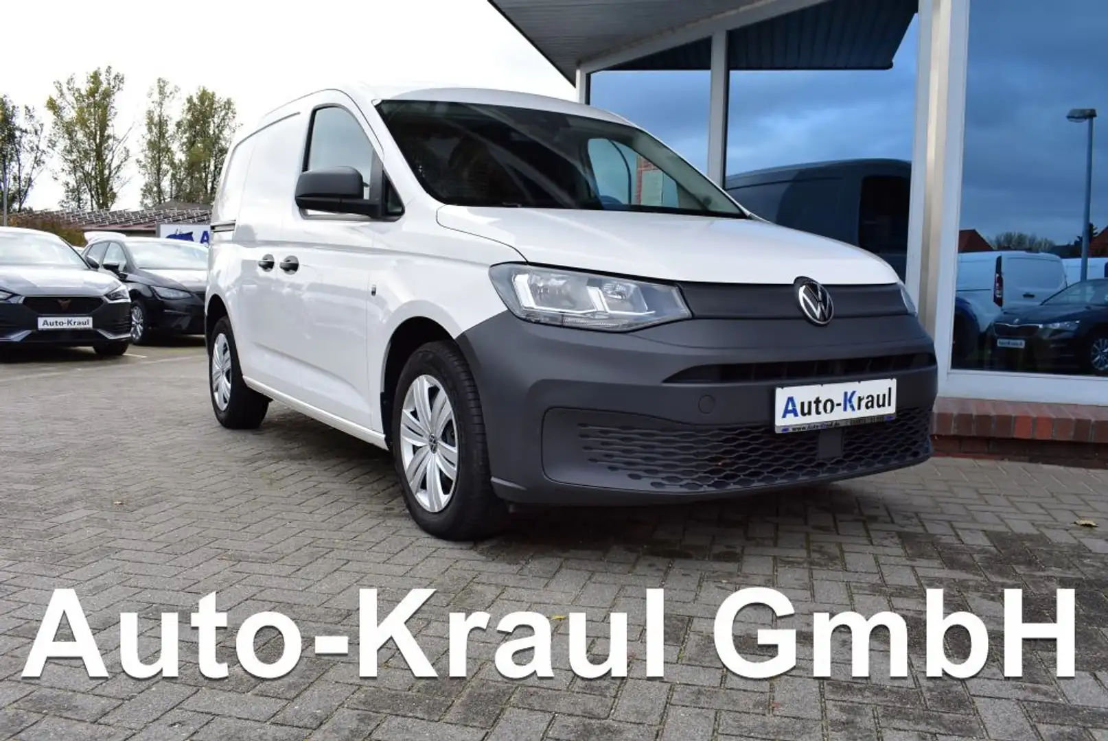 Volkswagen Caddy Cargo 2.0 TDI BMT Klima el. FH el. Spiegel ZV+FB 6 Weiß - 1