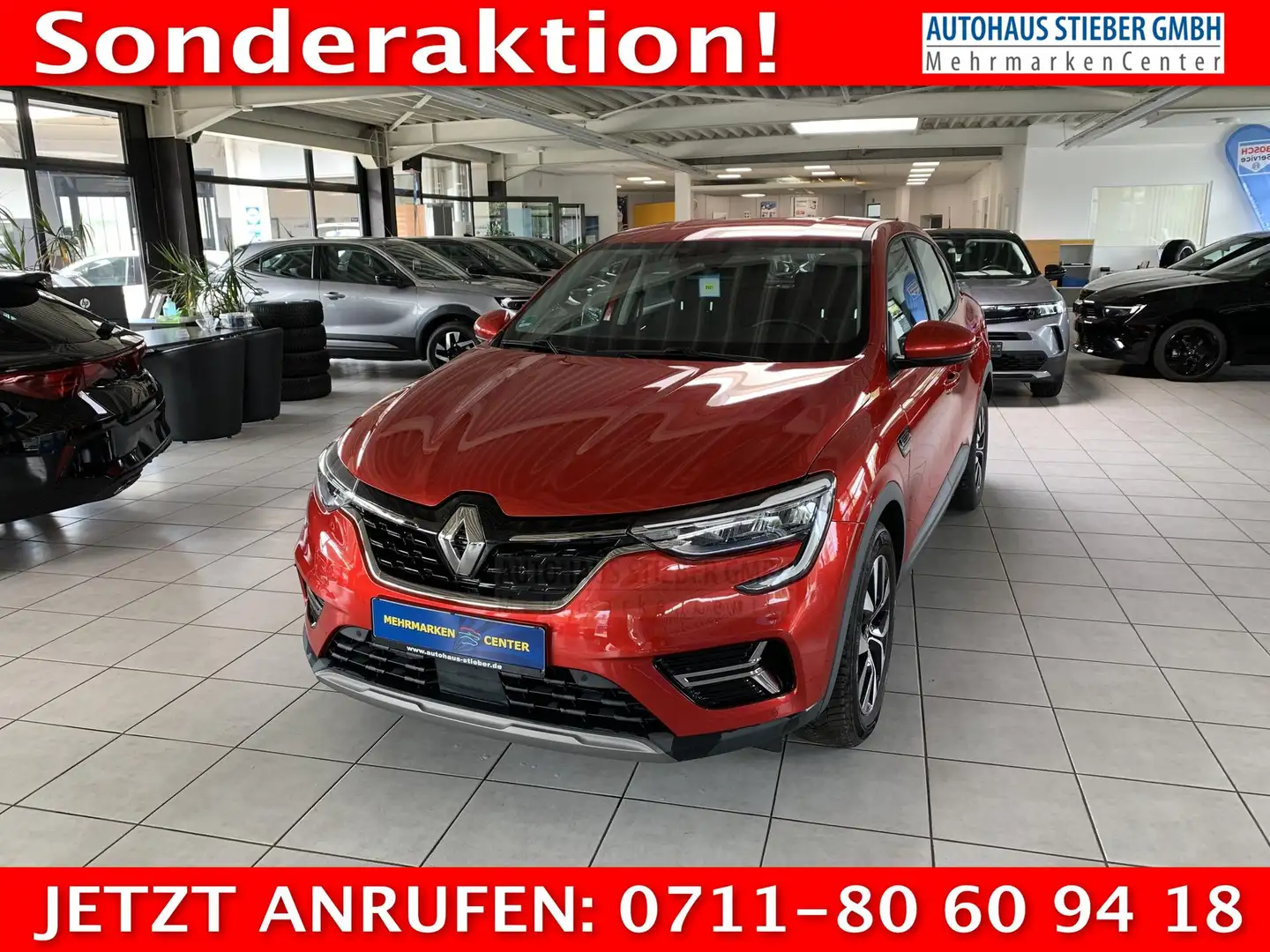 Renault Arkana NAVI+LED+RFK+EPH VO+HI 103 kW (140 PS), Autom. ... Rood - 1